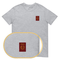 Passaporto Italiano T-Shirt (Embroidered)