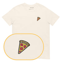 Pizza Piece Mosaico T-Shirt (Embroidered)