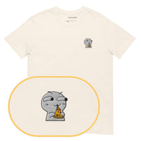 Pizza Slice Meme T-Shirt (Embroidered)