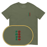Pomodoro Metò Lettere Metà Pomodori T-Shirt (Embroidered)