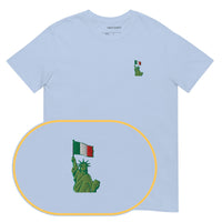 T-Shirt Statua Della Libertà (Bordada)