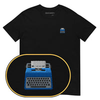 Typewriter T-Shirt (Embroidered)