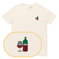 Volto Bottiglia T-Shirt (Embroidered)